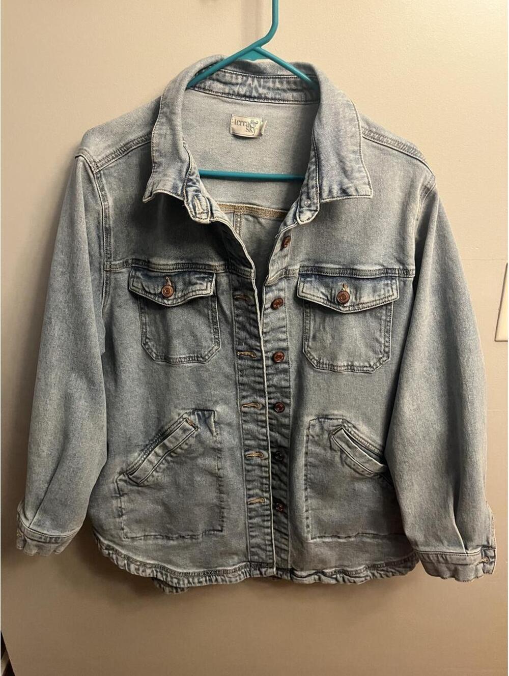 Terra & Sky Women's Blue Jacket